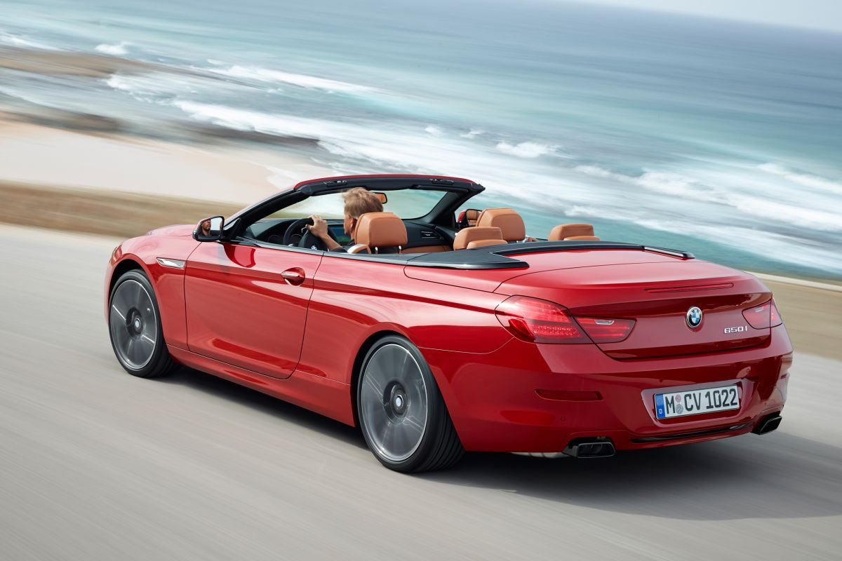 BMW 6 Serisi Cabrio · Kırmızı — görsel 2