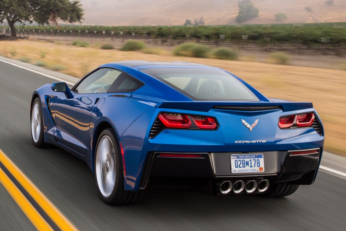 Chevrolet Corvette Stingray · Mavi — görsel 4
