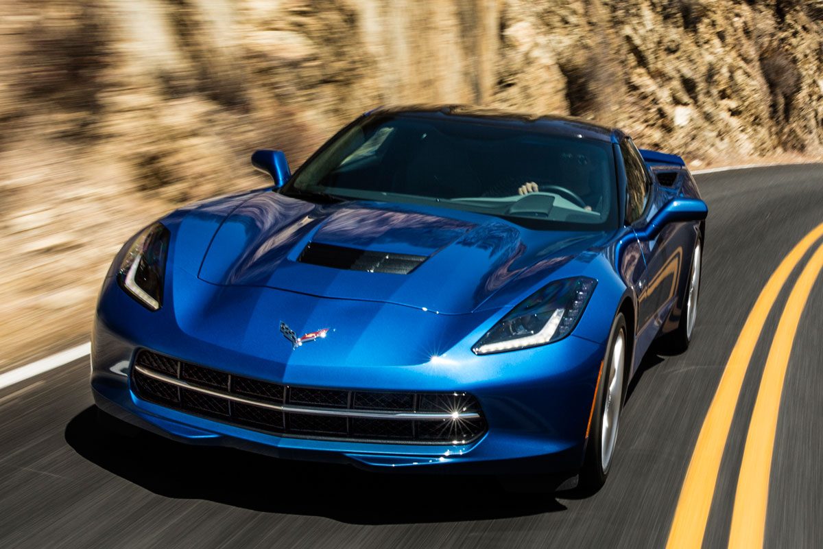 Chevrolet Corvette Stingray · Mavi — görsel 5